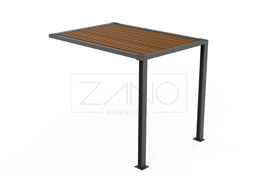 Modul de pergolă 2 x 3 m 22.101.3 oțel carbon