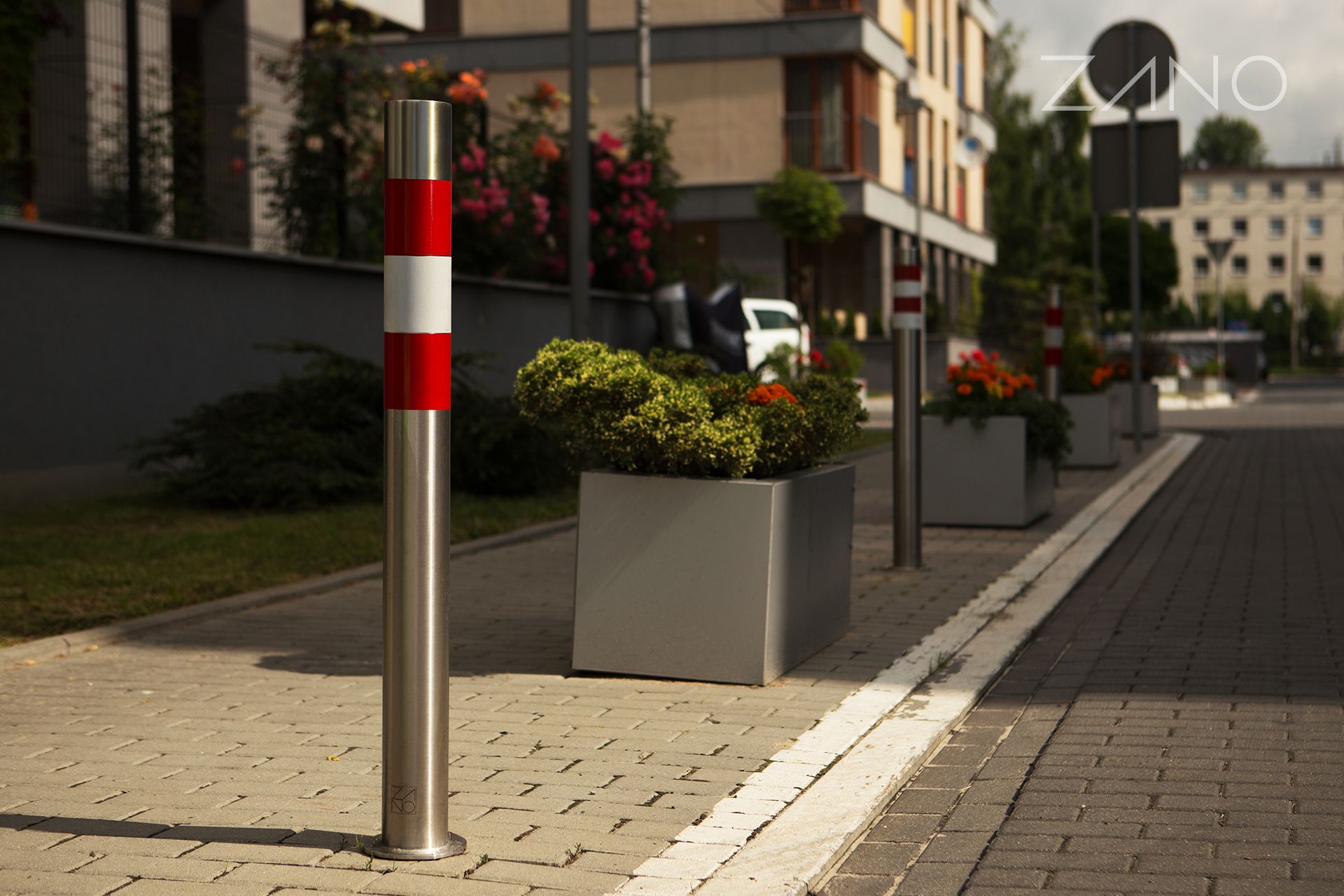 Stâlp de stradă din oțel Stâlp de stradă din oțel