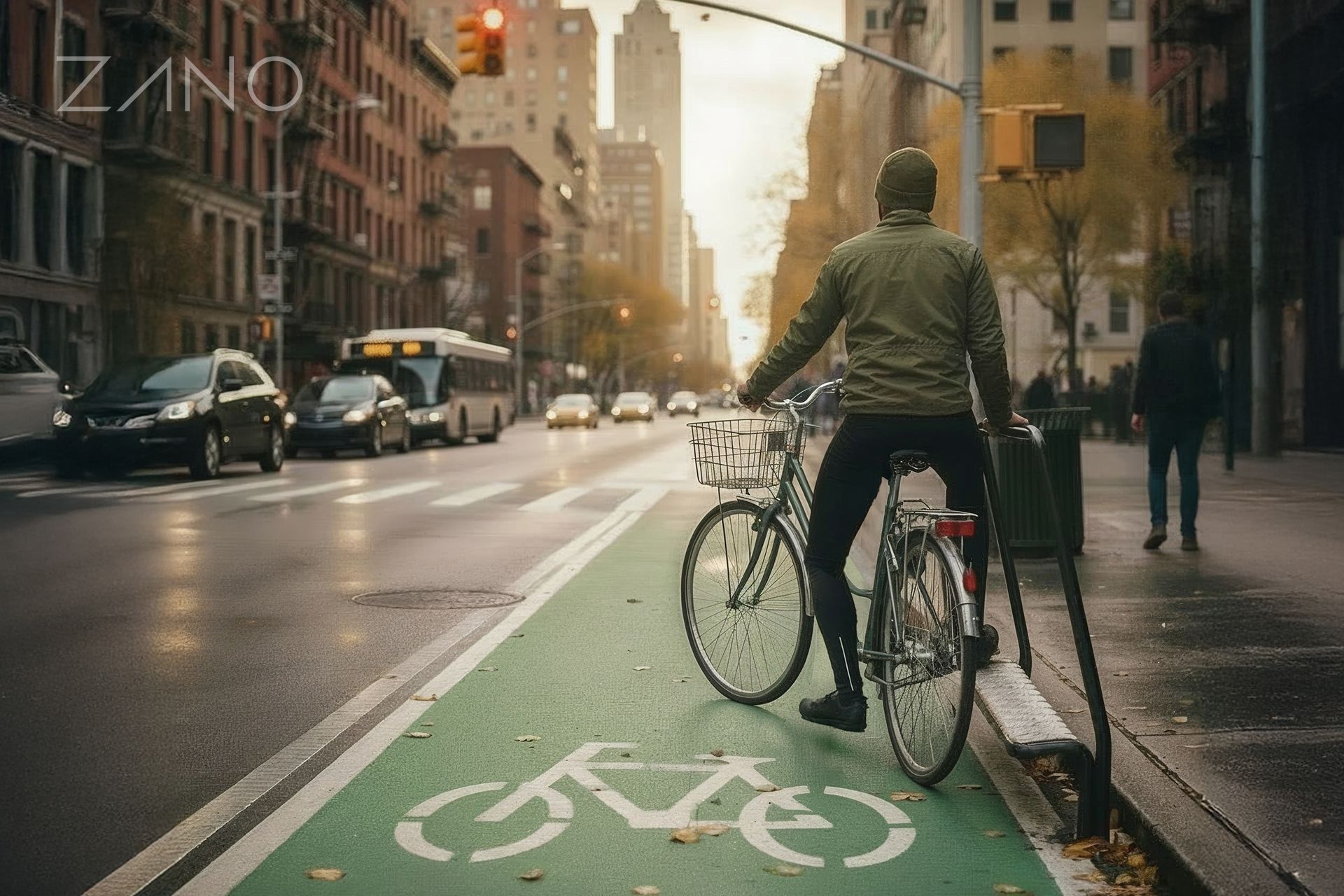 Suport pentru bicicliști pentru traversarea străzii cu bicicleta Sprijin pentru bicicliști