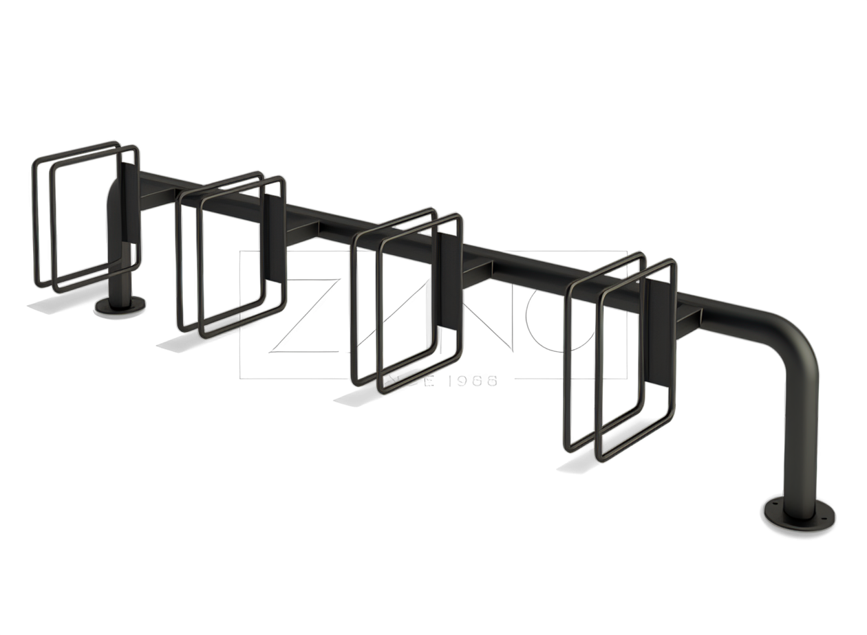 Costul standului pentru biciclete rând suport de biciclete cu șase suporturi