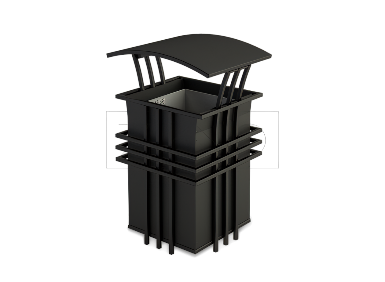 Coș de gunoi Art Nouveau - Piața Szczepański