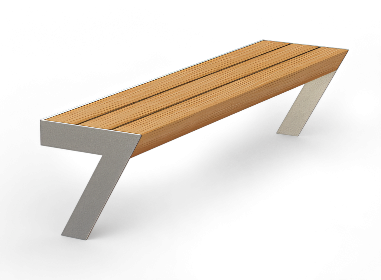 bănci drepte fără spătar