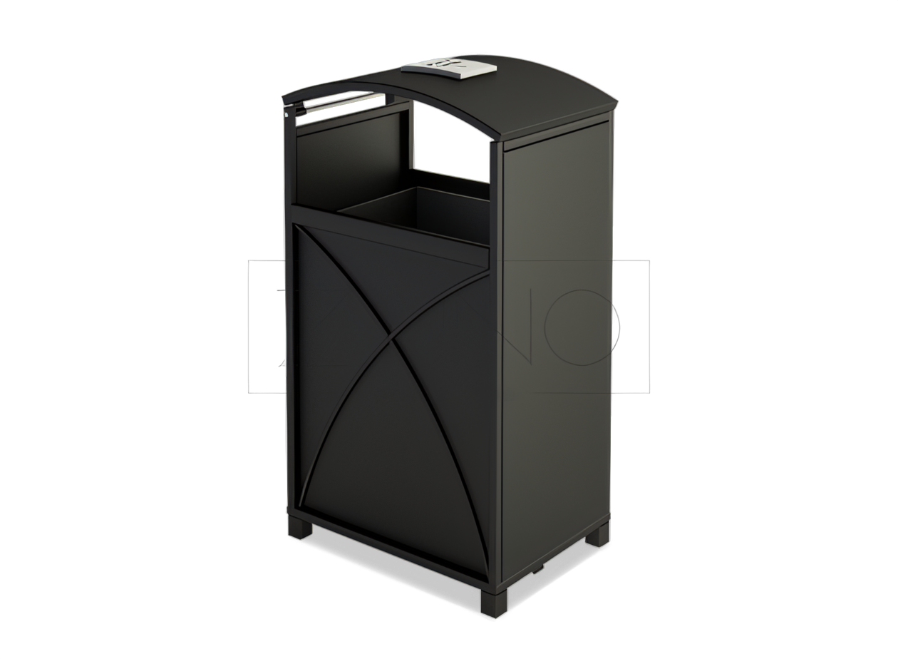 coșuri de gunoi stradale cu scrumieră