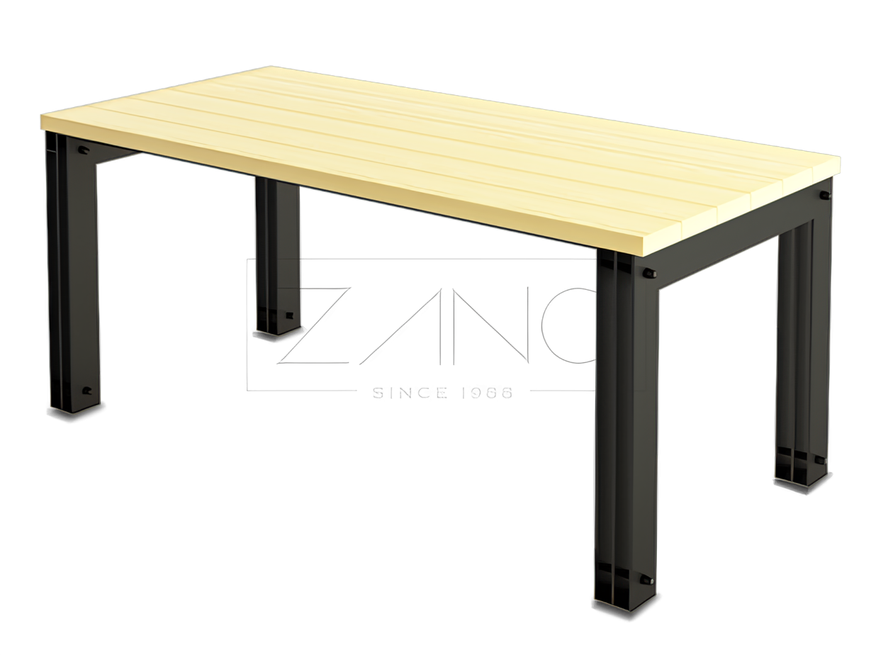 Masă Tristad din oțel negru Masă Tristad din oțel negru