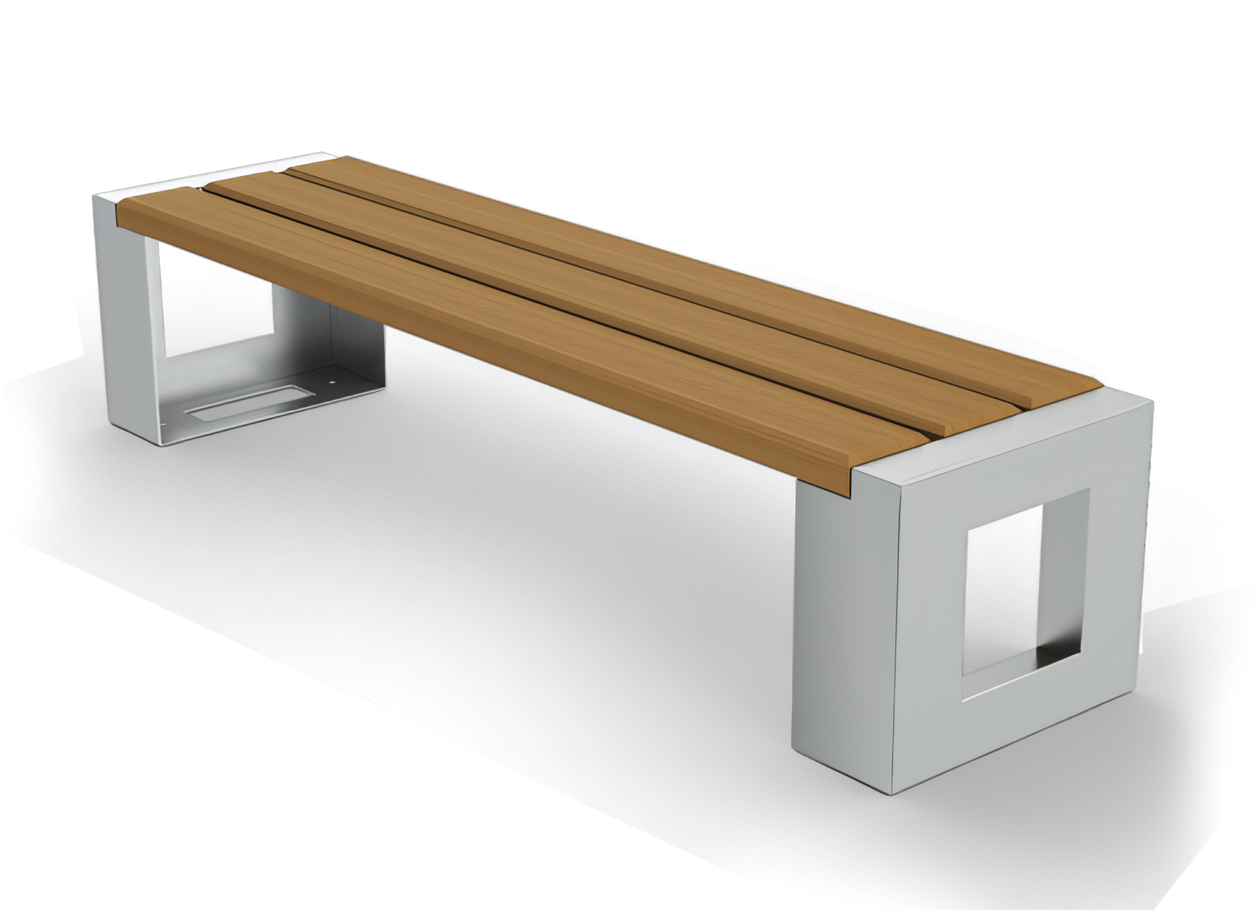 bănci moderne fără spătar