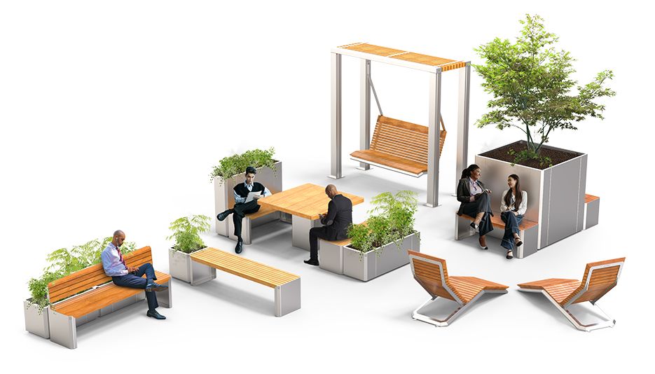 Stilo - linia de mobilier urban de la ZANO